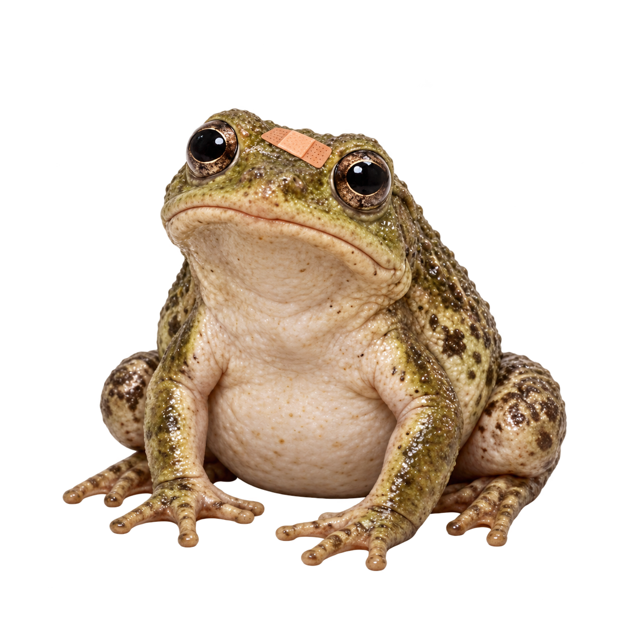 CashFrog with a tiny bandage, still surviving the bear market